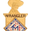 1938 TOM MIX WRANGLER PROFILE VARIETY BADGE